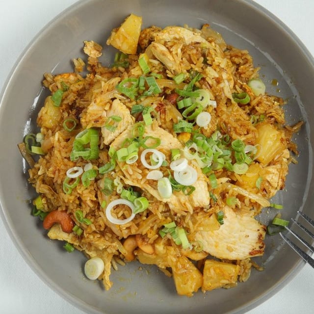 Pineapple Rice.