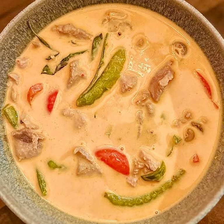 Delicious Panang Curry Awaits